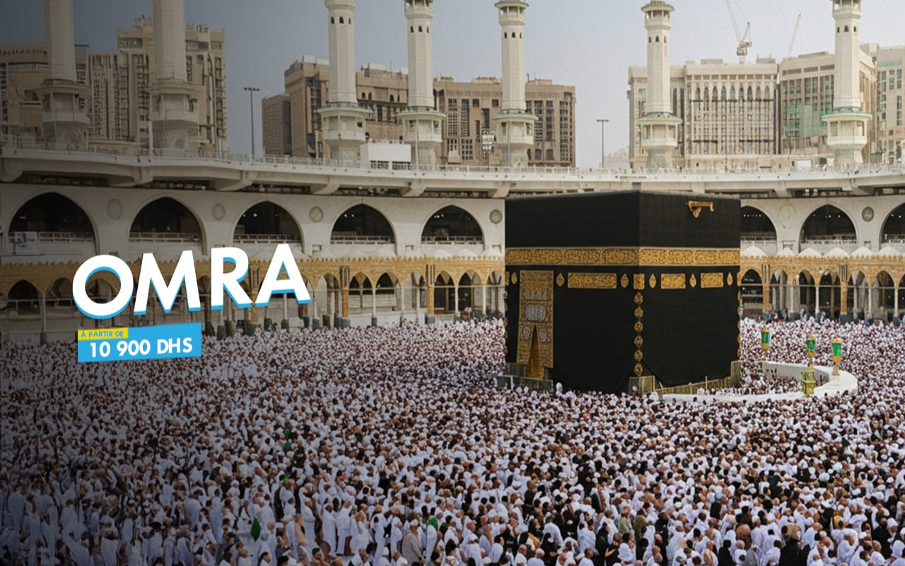 {hotel}{transfers}{services}Omra (Médine - Makkah)